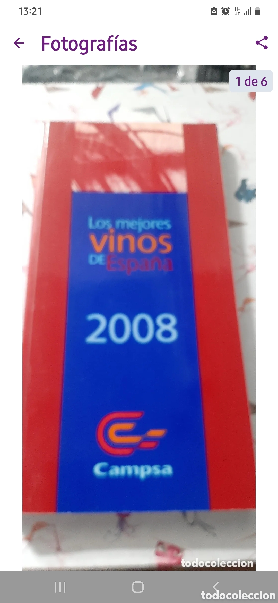 Folletos de turismo: vinos guia campsa 2008