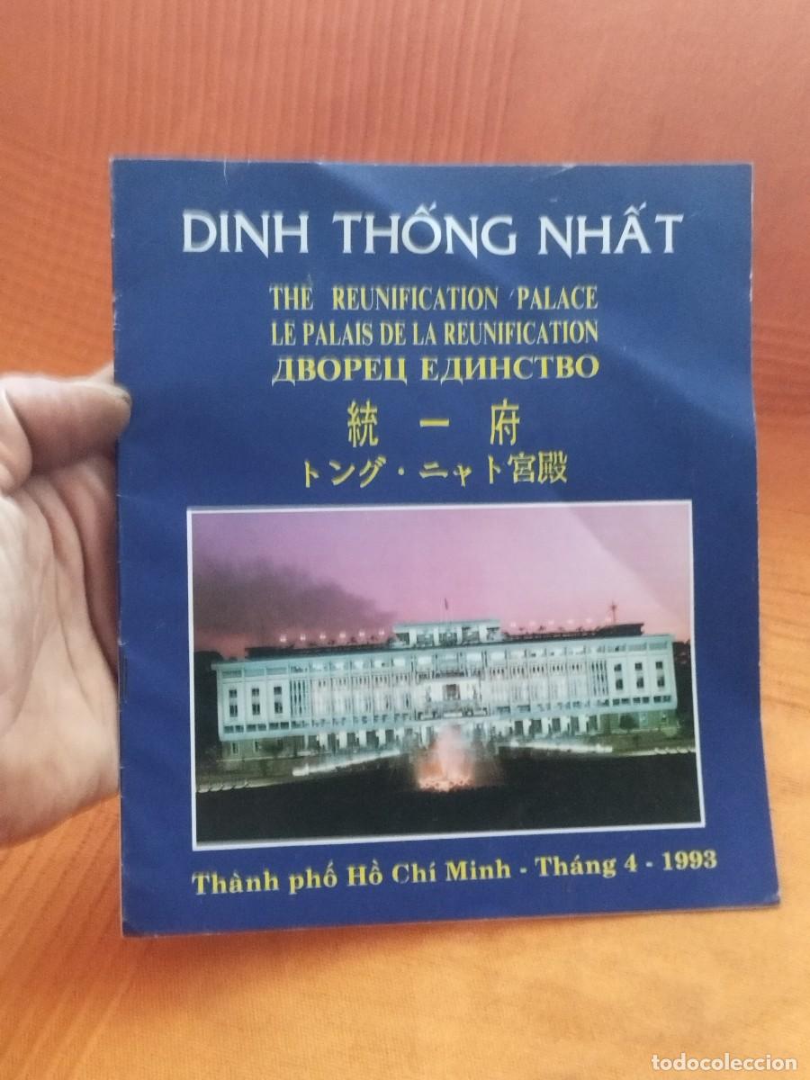 Folletos de turismo: Folleto Palacio de la Reunificaci&oacute;n en la ciudad de Ho Chi Minh, Vietnam.