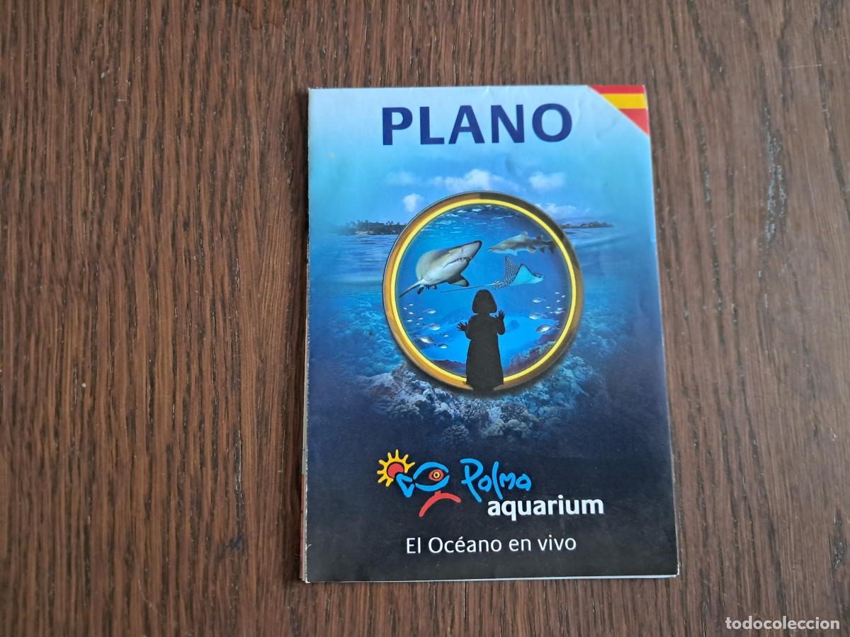 Folletos de turismo: folleto de publicidad, Palma aquarium, el oc&eacute;ano en vivo, Palma de Mallorca.