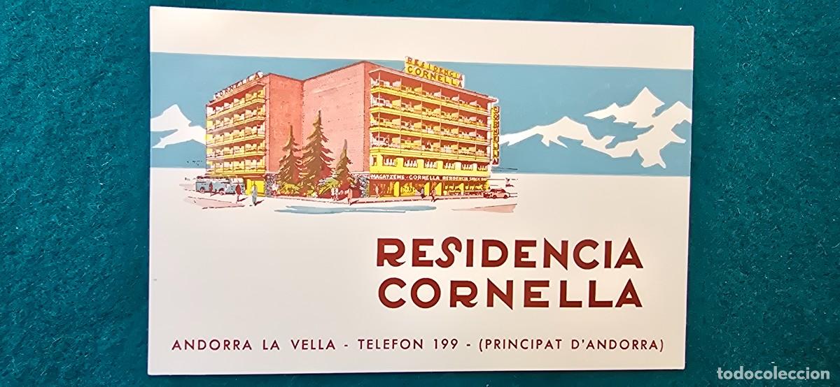 Folletos de turismo: PUBLICIDAD RESIDENCIA CORNELLA (ANDORRA)