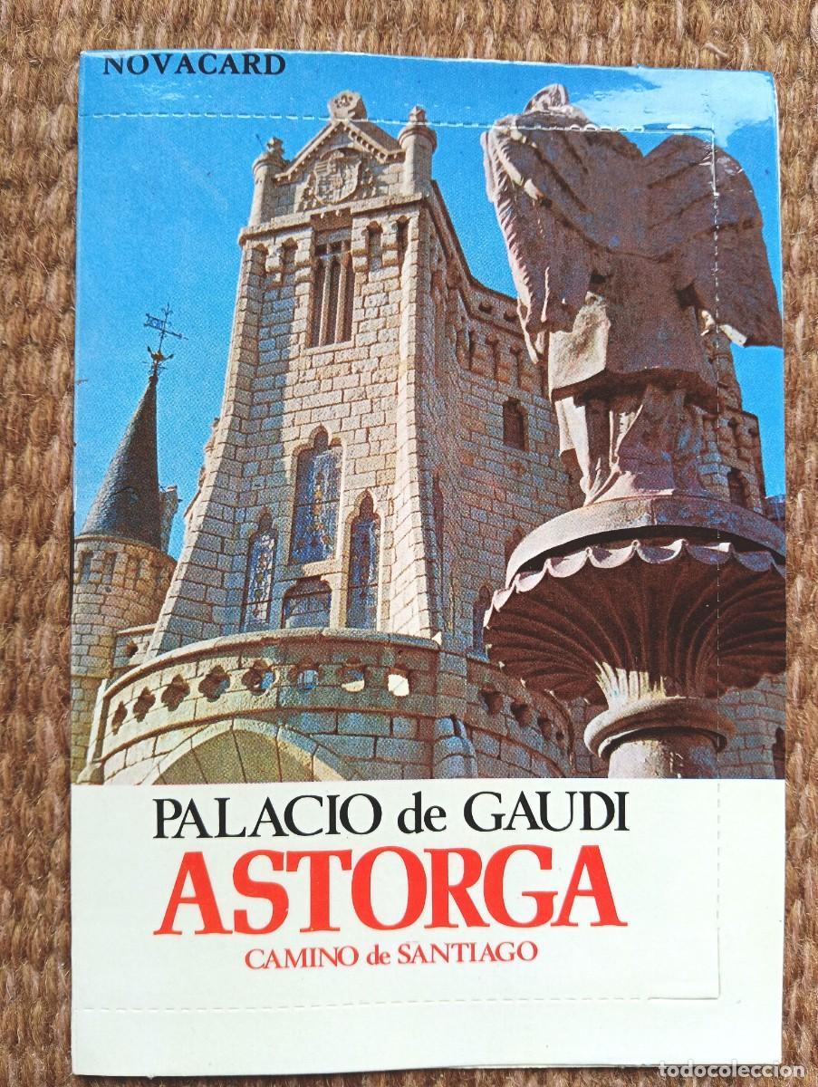 Folletos de turismo: ASTORGA - PALACIO DE GAUDI - CAMINO DE SANTAGO - FOLLETO TURISTICO
