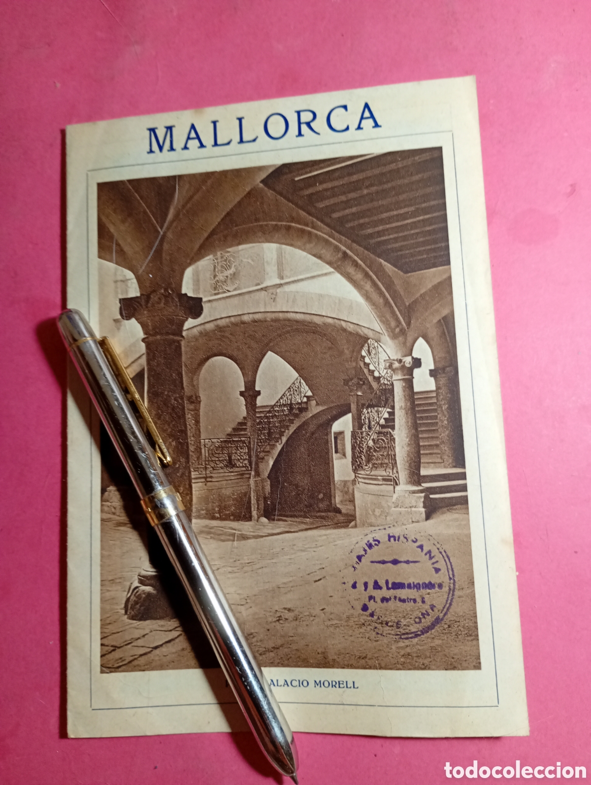 Folletos de turismo: MALLORCA FOLLETO PUBLICADO 30&acute;s ca. POR FOMENTO TURISMO DE PALMA FORMATO ACORDE&Oacute;N FOTOS SEPIA Y CIAN