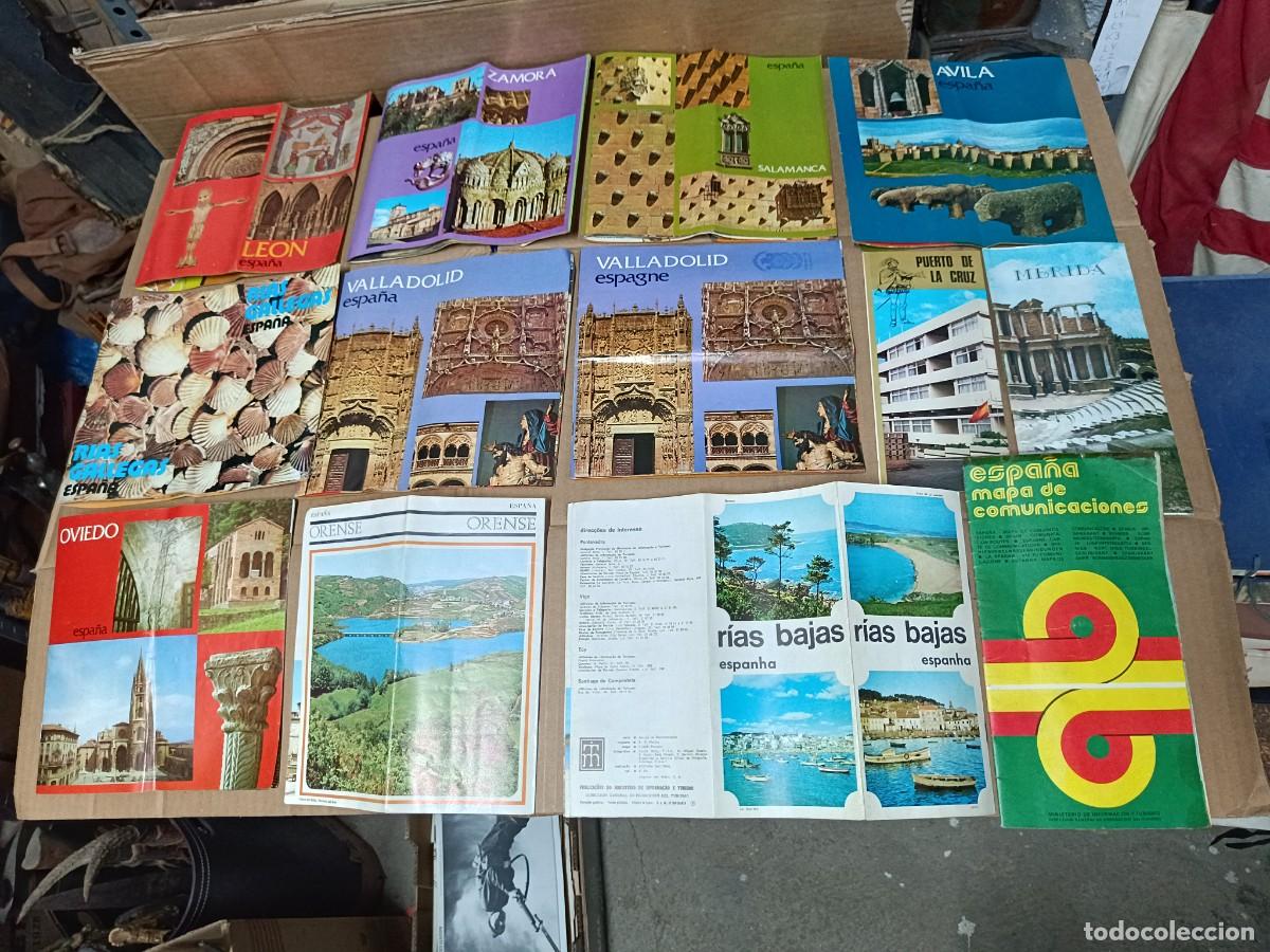 Folletos de turismo: LOTE DE 13 ANTIGUOS FOLLETOS TURISTICOS, CASTILLA Y LEON, ASTURIAS GALICIA CANARIAS EXTREMADURA -P25