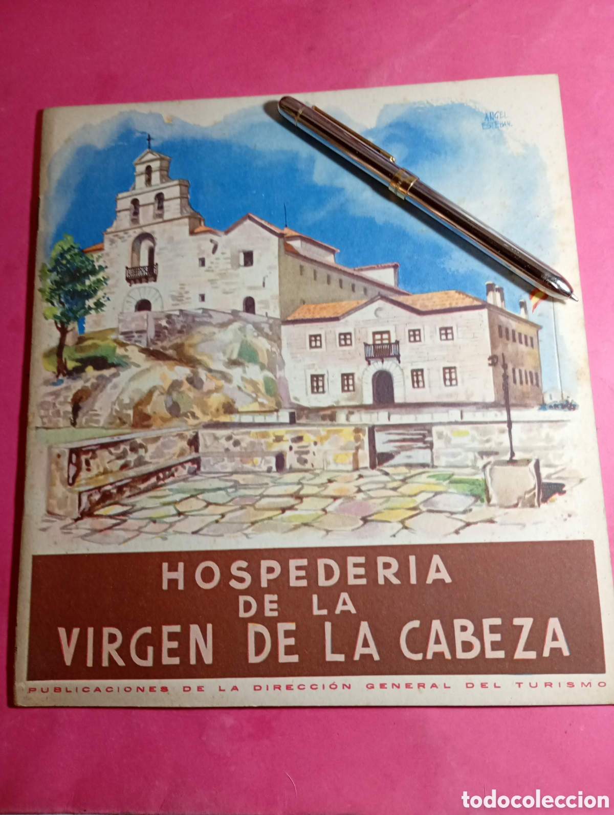 Folletos de turismo: HOSPEDER&Iacute;A DE VIRGEN DE LA CABEZA PUBLICACIONES DIRECCI&Oacute;N GENERAL DEL TURISMO CUBIERTA ANGEL ESTEBAN