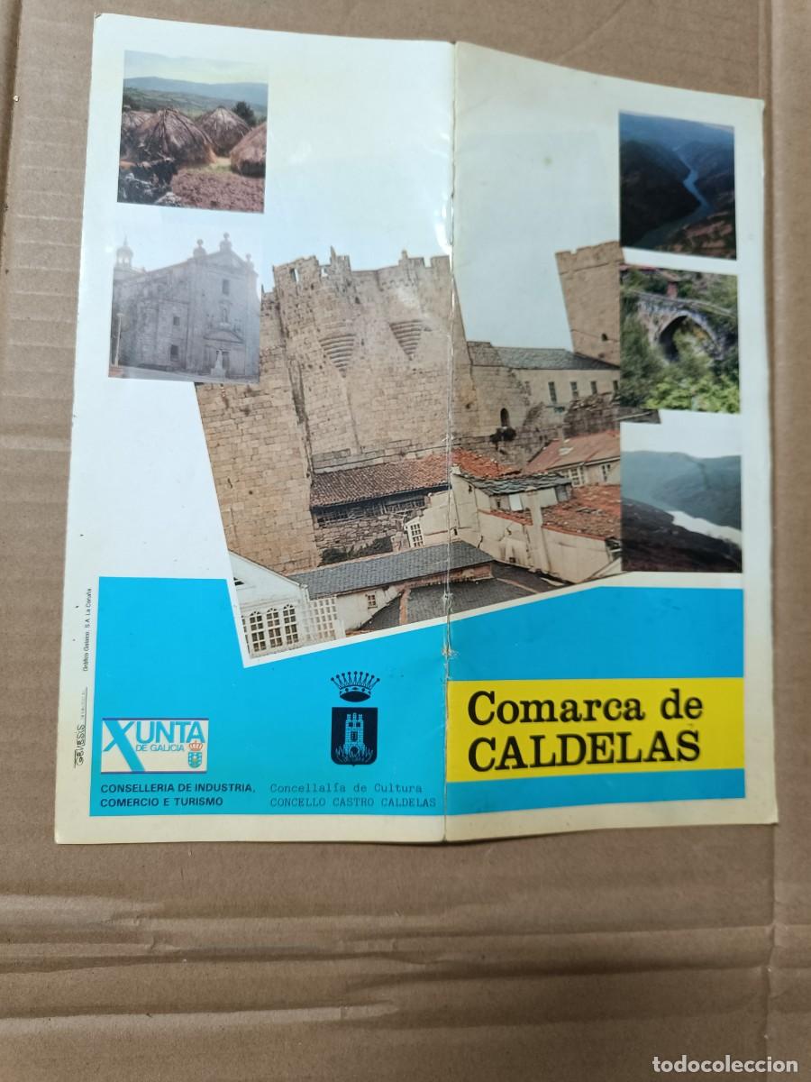 Folletos de turismo: ANTIGUO FOLLETO TURISTICO, COMARCA DE CALDELAS, TERRA, CASTRO CALDELAS, ORENSE, GALICIA -P25