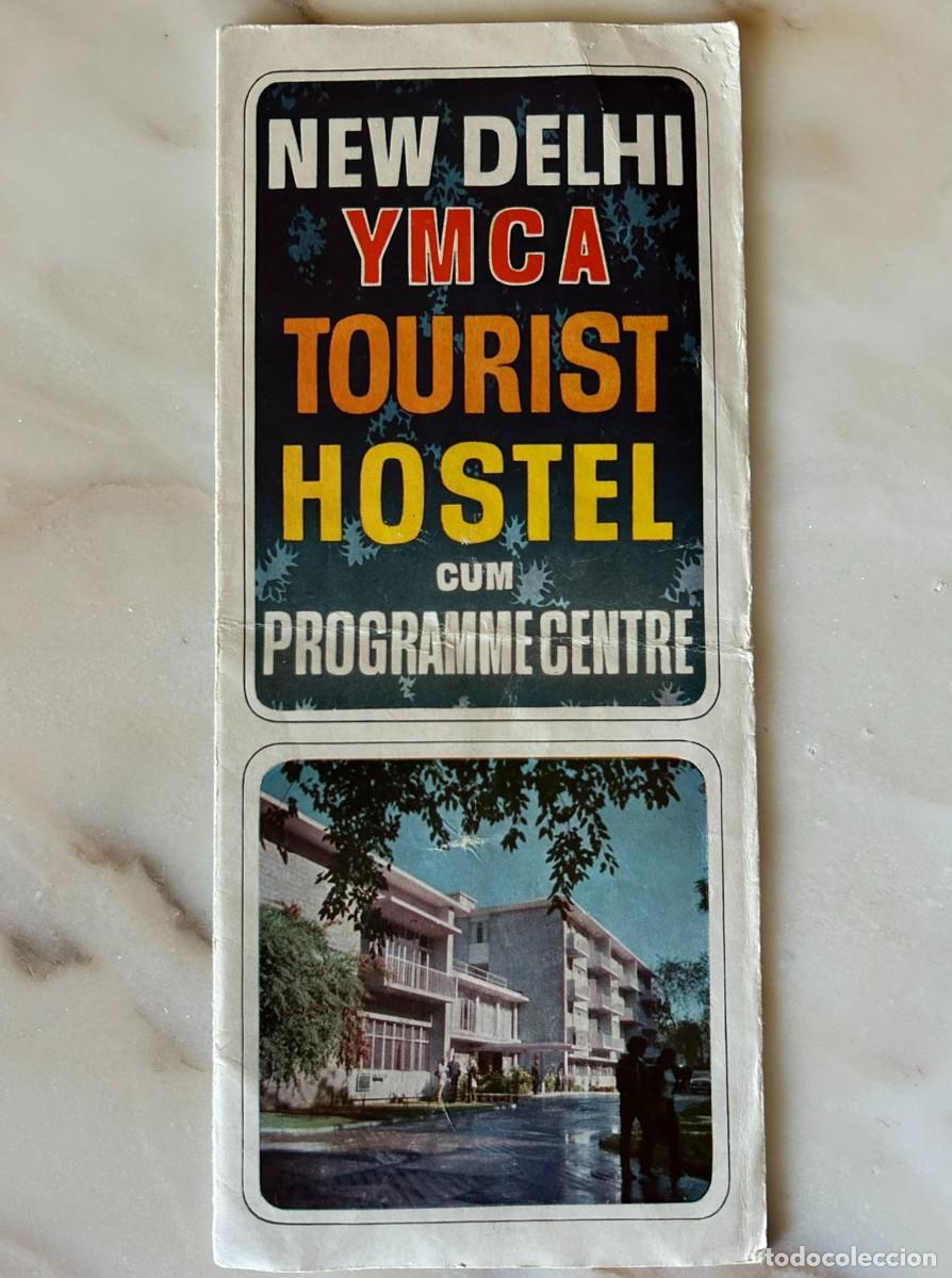 Folletos de turismo: NEW DELHI YMCA TOURIST HOSTEL CUM PROGRAMME CENTRE - VINTAGE c. 1968