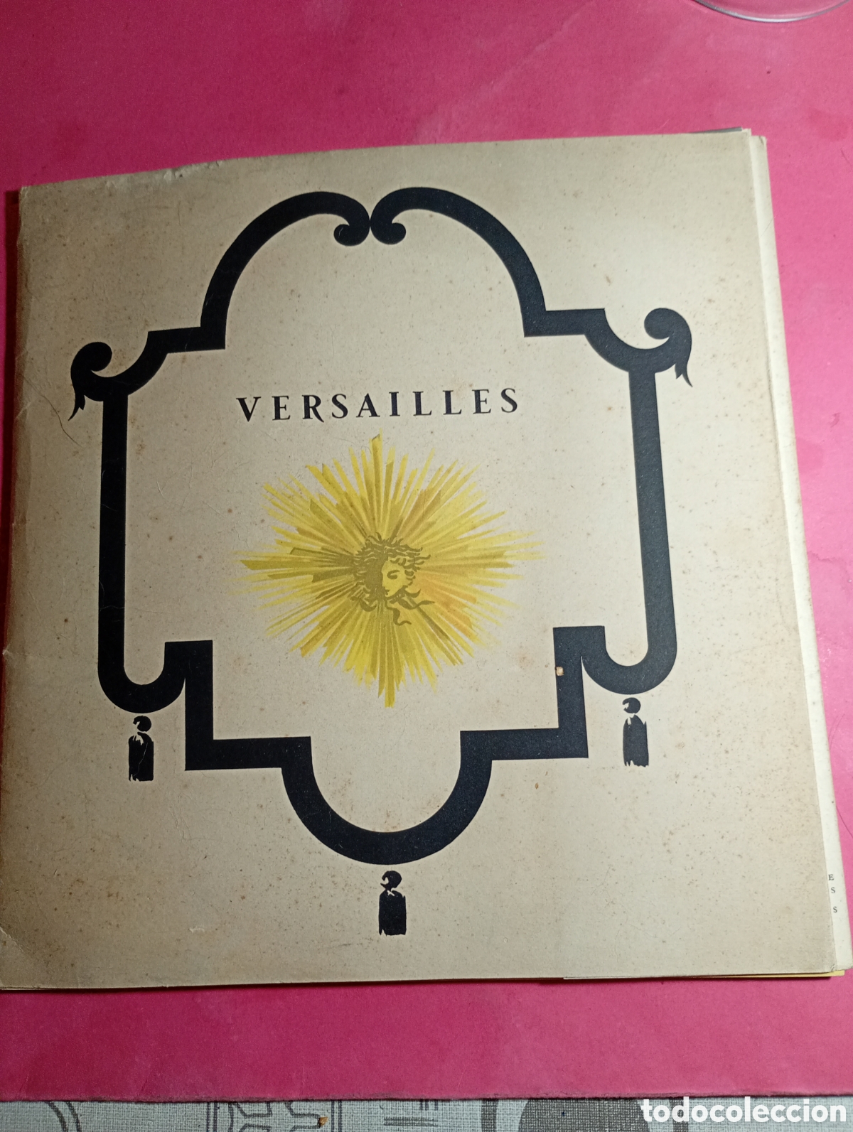 Folletos de turismo: 'VERSAILLES'' BONITA CARPETACON 24 L&Aacute;MINAS B/N PUBLIEE MINISTERE TRAVAUX PUBLICS (EN FRANC&Eacute;S)