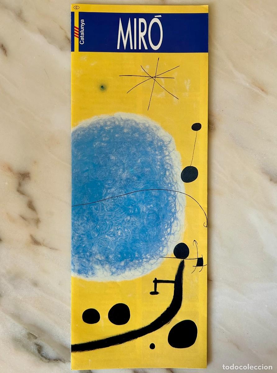 Folletos de turismo: MIR&Oacute; - CATALUNYA - CATAL&Agrave; - 1990 - 1&ordf; ED.
