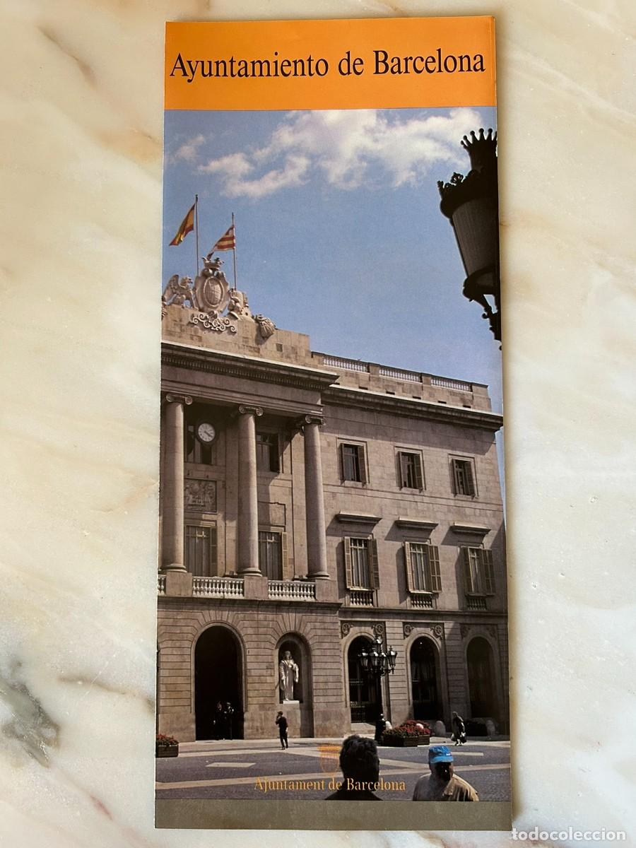Folletos de turismo: AYUNTAMIENTO DE BARCELONA - FOLLETO DESPLEGABLE EN CASTELLANO - 1992