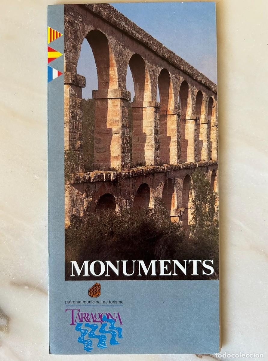 Folletos de turismo: MONUMENTS DE TARRAGONA - TARRAGONA ROMANA - 1992 - CAT CAST FR