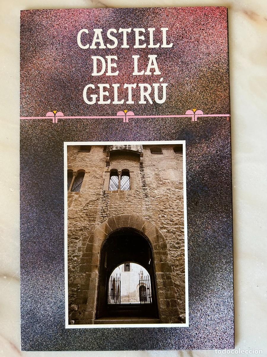 Folletos de turismo: CASTELL DE LA GELTR&Uacute; - VILANOVA I LA GELTR&Uacute; - 1988 - CATAL&Agrave;