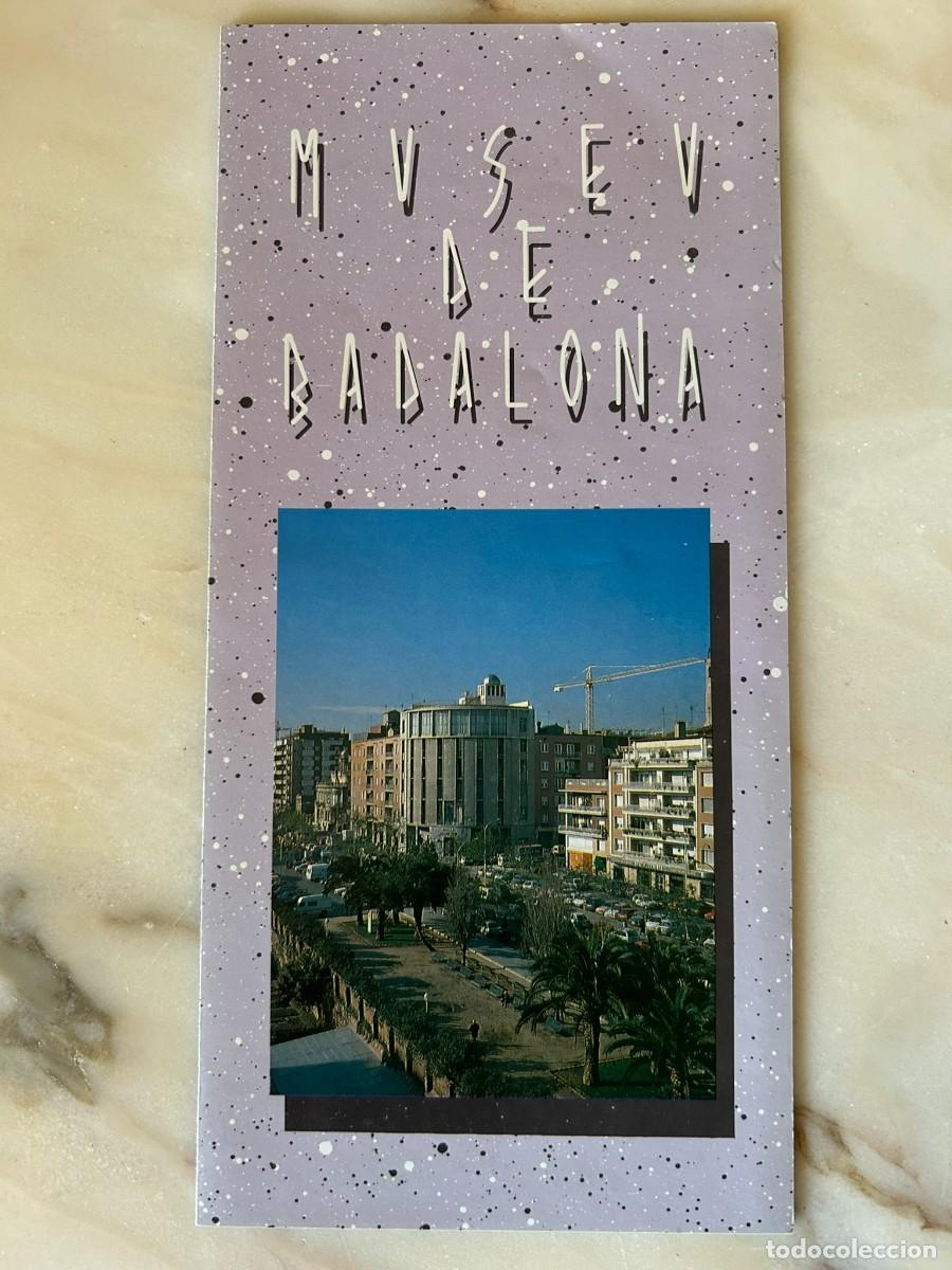 Folletos de turismo: MUSEU DE BADALONA - CATAL&Agrave;
