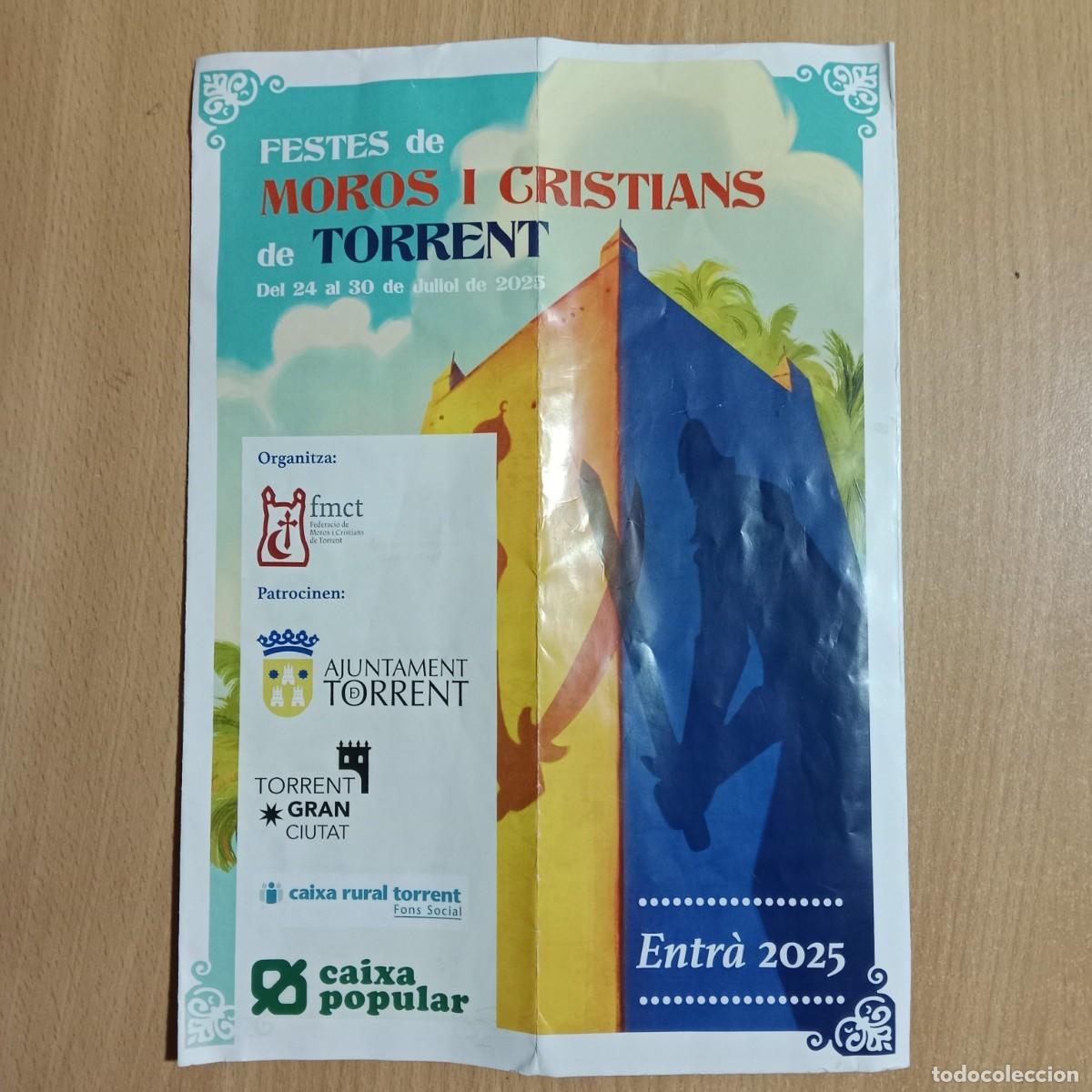 Folletos de turismo: FESTES DE MOROS I CRISTIANS DE TORRENT - ENTR&Agrave; 2025 - FOLLETO - A&Ntilde;O 2025.
