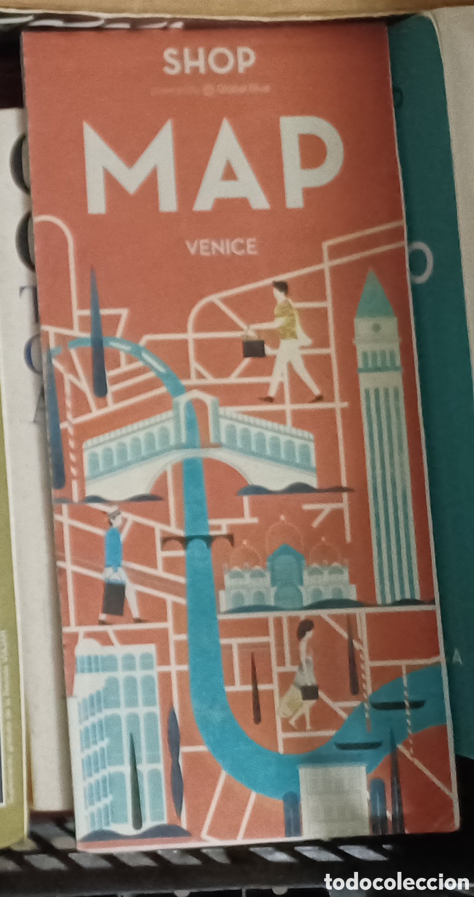 Folletos de turismo: Map Shop Venice. Map.