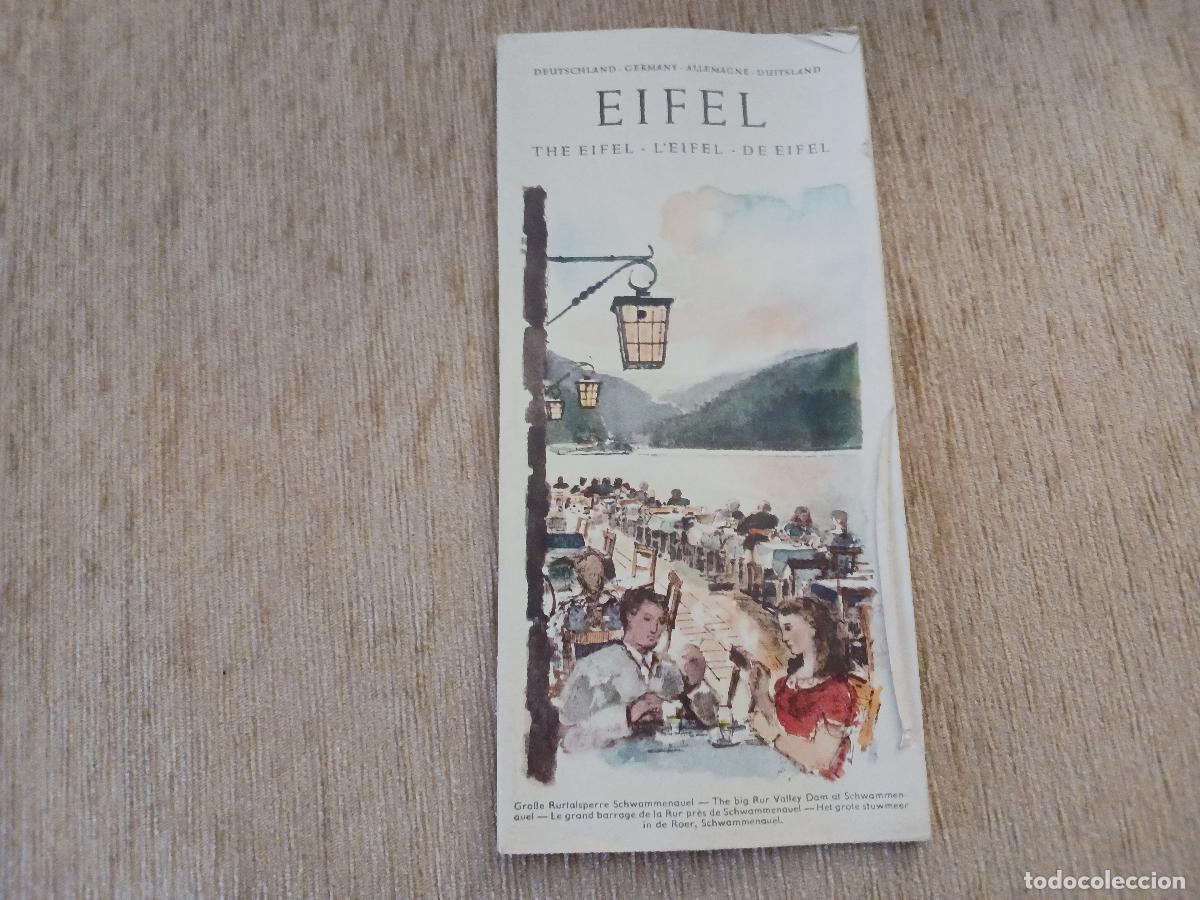 Folletos de turismo: antiguo desplegable turistico de eifel (alemania) idiomas aleman, ingles y frances