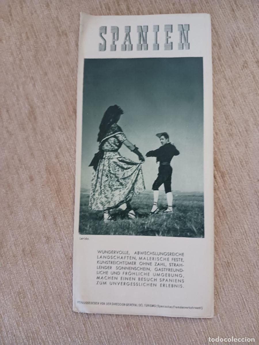 Folletos de turismo: antiguo desplegable turistico, en aleman, spanien