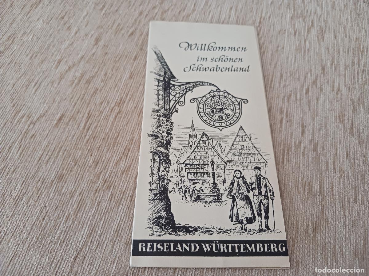 Folletos de turismo: antiguo desplegable turistico, viaja al pais de baden - wurttemberg, en aleman