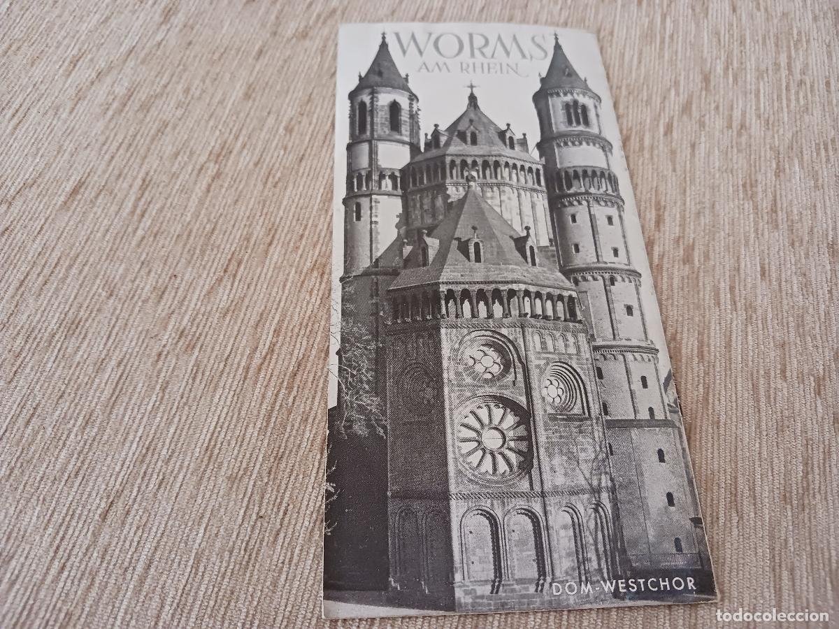 Folletos de turismo: antiguo folleto turistico, alemania, la catedral de worms, en aleman