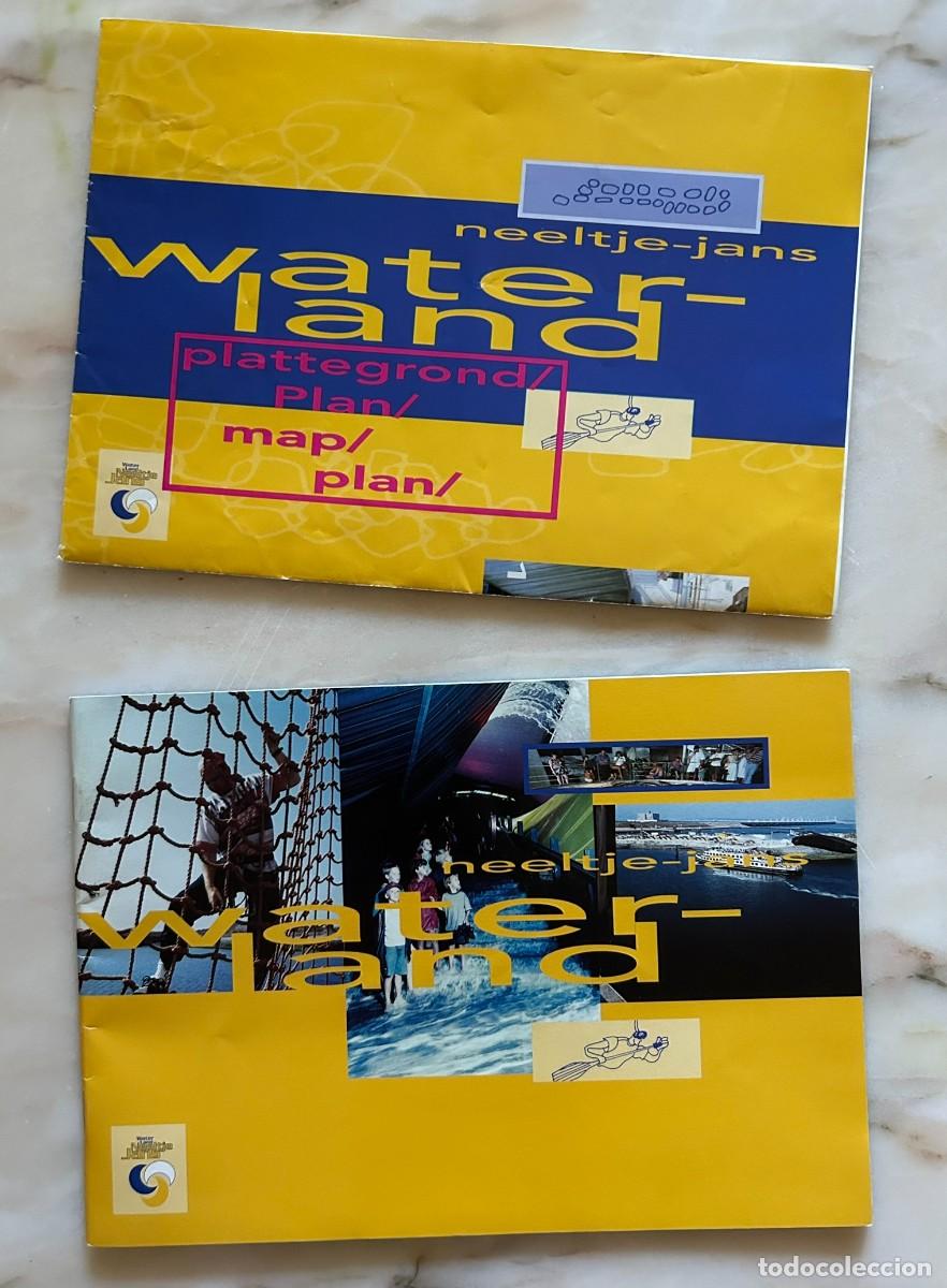 Folletos de turismo: WATER LAND NEELTJE JANS - DELTAPARK - PLATTEGROND PLAN MAP - 1986