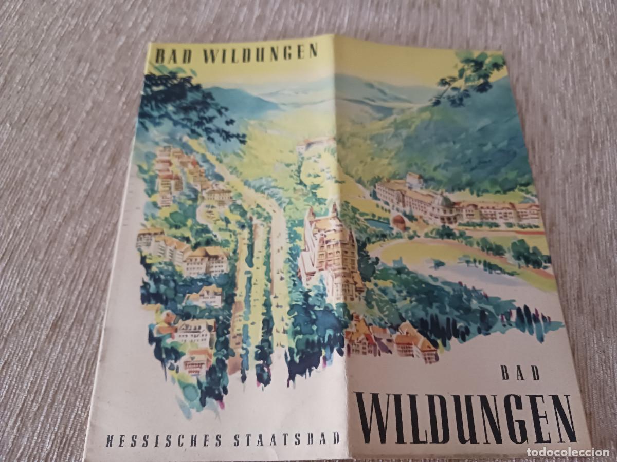 Folletos de turismo: antiguo folleto turistico de spa bad wildungen, idioma aleman
