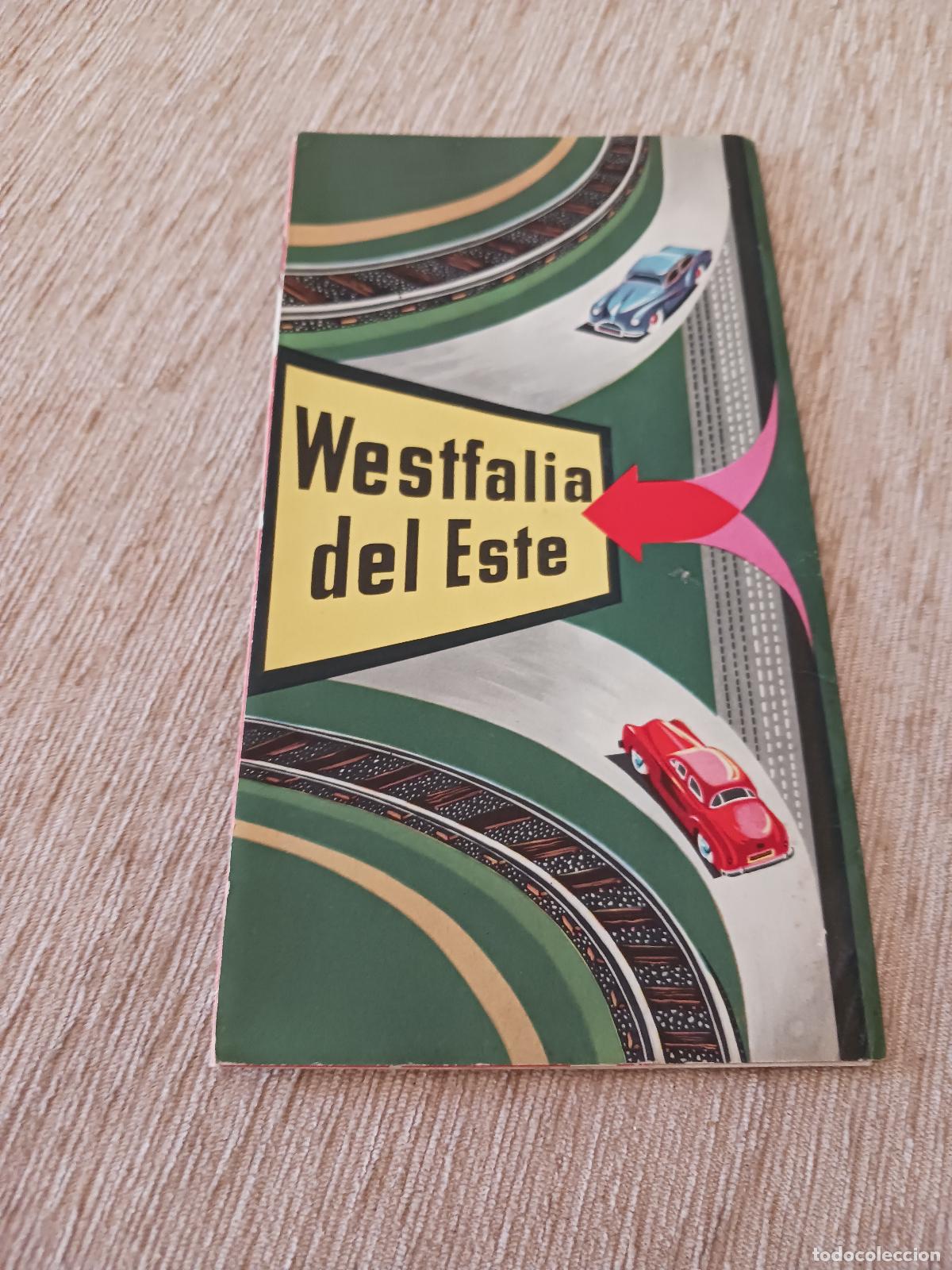 Folletos de turismo: antiguo folleto turistico, westfalia del este, idioma espa&ntilde;ol