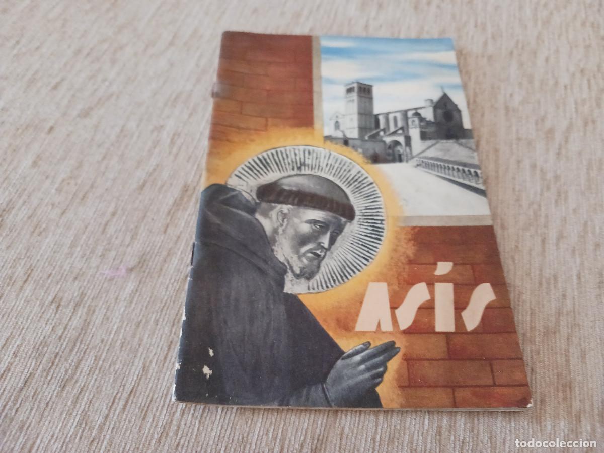 Folletos de turismo: guia de asis, convento e iglesias, san francisco de asis, idioma espa&ntilde;ol, 1937