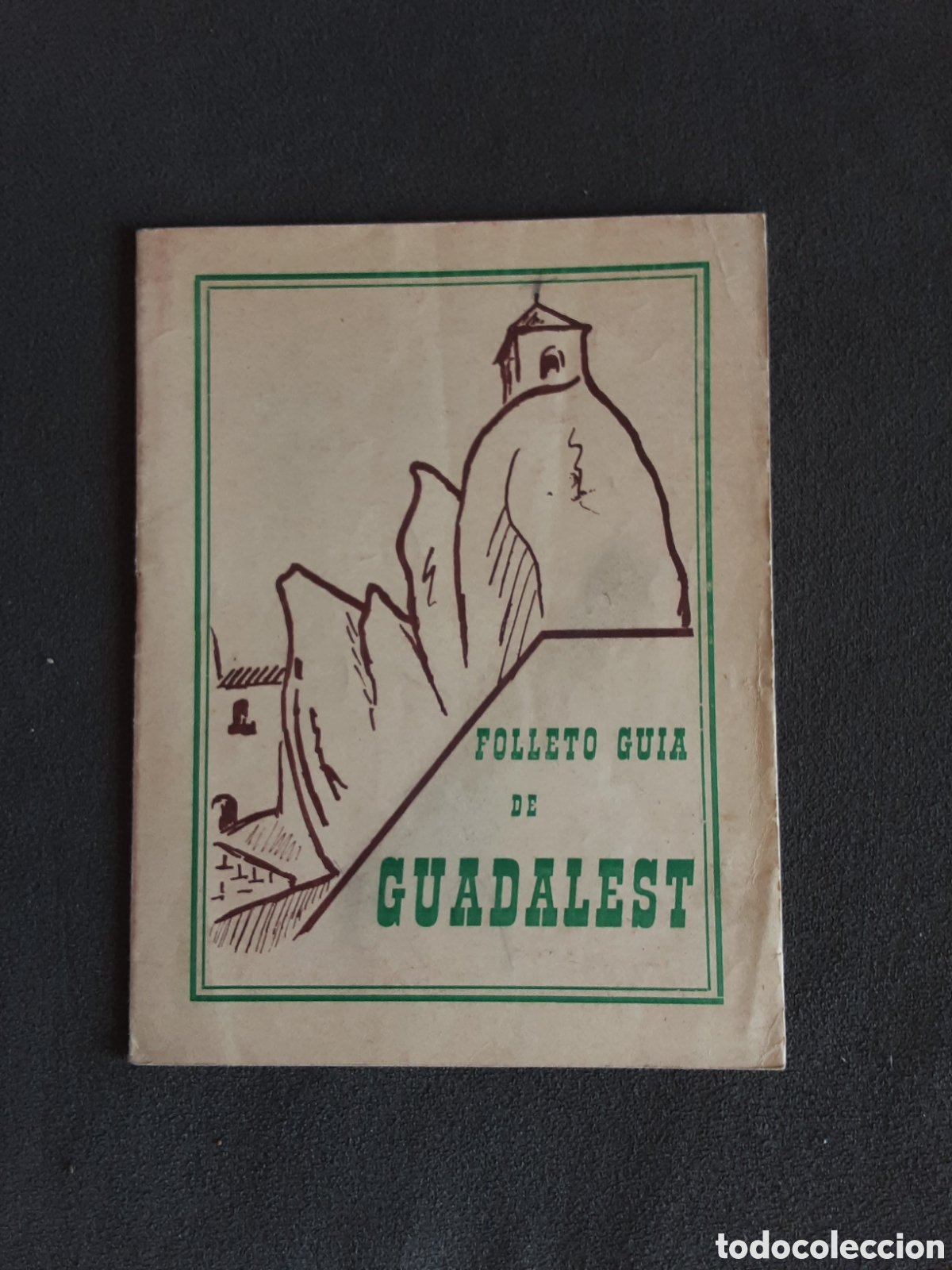 Folletos de turismo: FOLLETO GUIA DE GUADALEST POR P. ESTRELA 1966