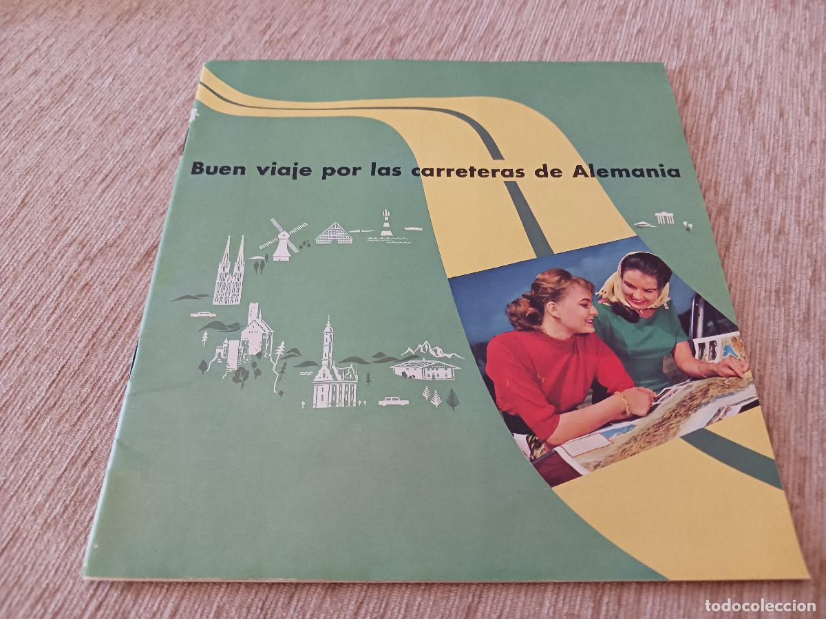 Folletos de turismo: antiguo FOLLETO turistico, buen viaje por la R.F.A., 9 itinerarios, espa&ntilde;ol, 1959