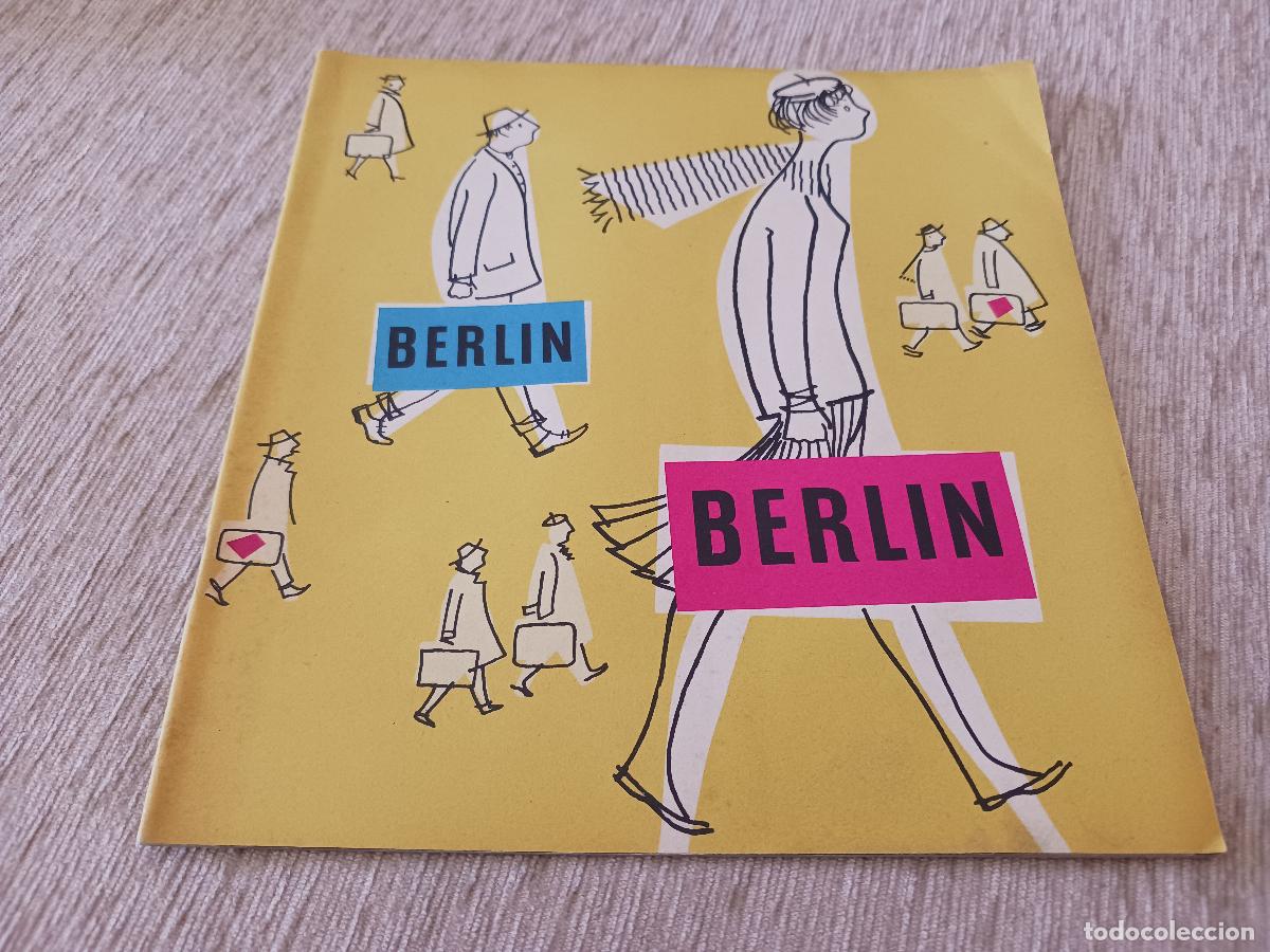 Folletos de turismo: antiguo folleto turistico, berlin, en espa&ntilde;ol