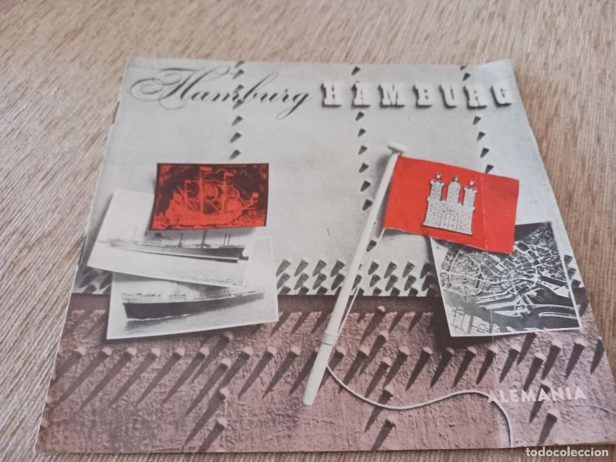 Folletos de turismo: antiguo folleto turistico, hamburgo, en espa&ntilde;ol, 1954