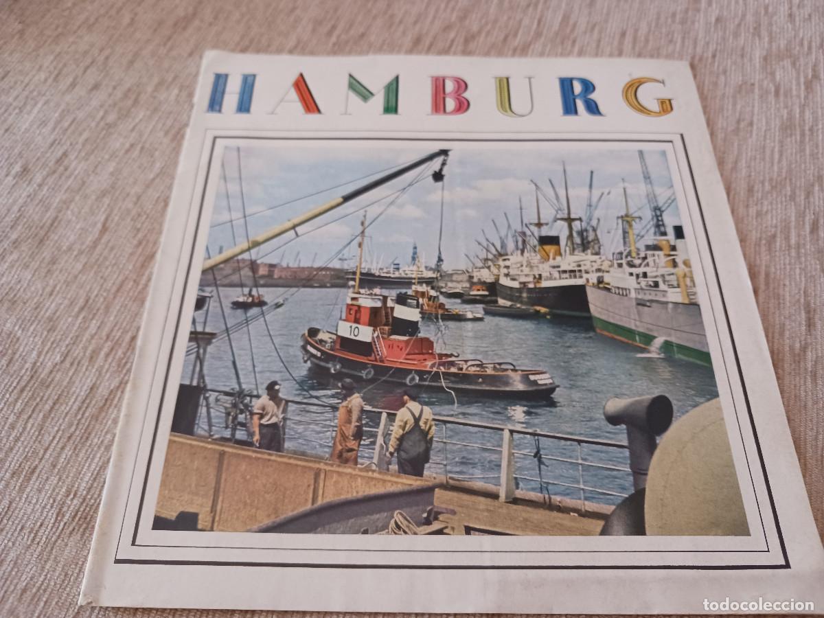 Folletos de turismo: antiguo folleto turistico, hamburgo, en espa&ntilde;ol, 1958