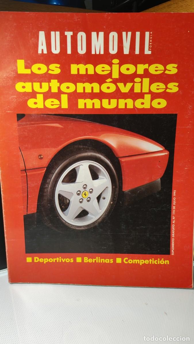 Folletos de turismo: Revista los mejores autom&oacute;viles del mundo 1992