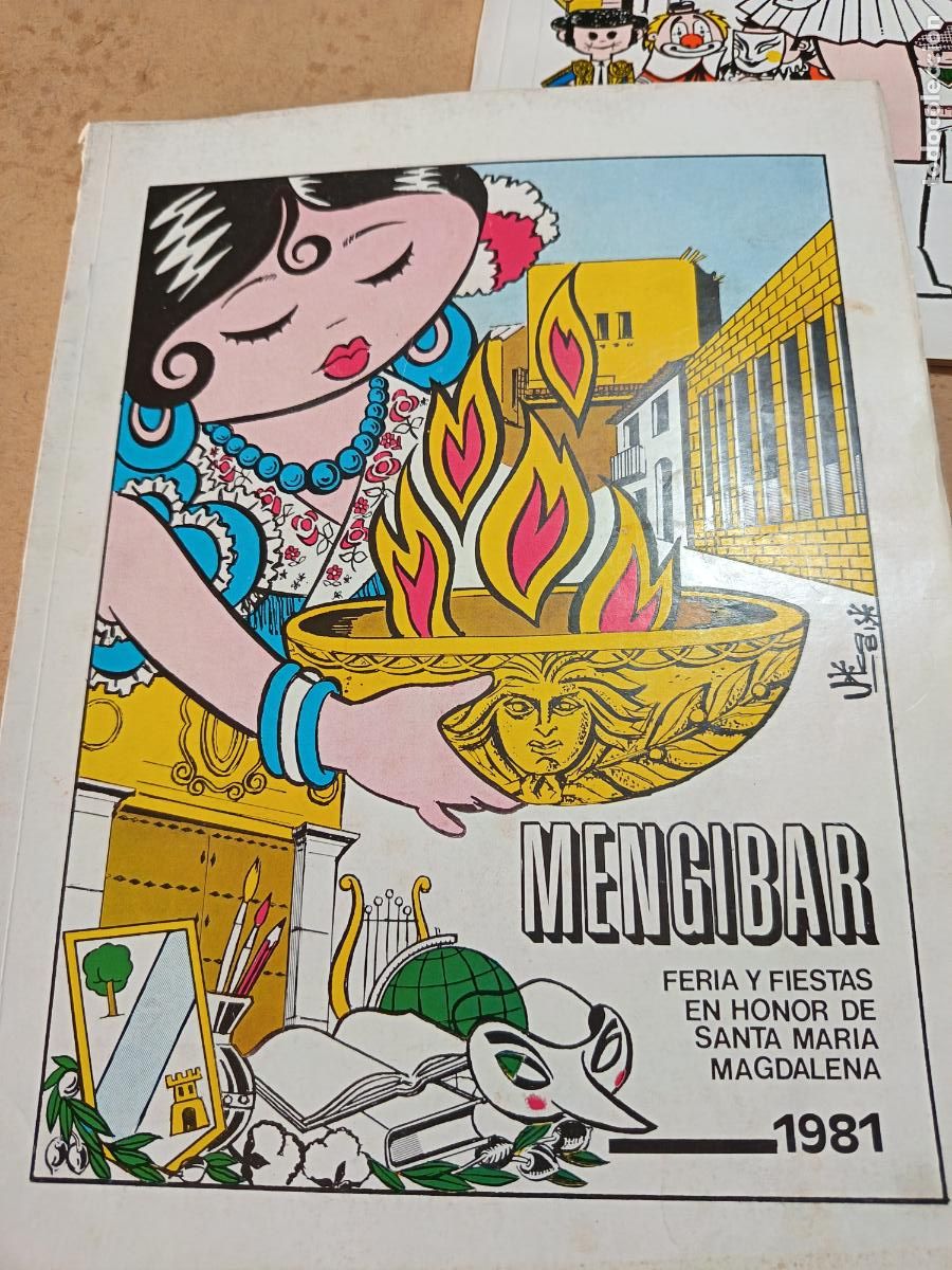 Folletos de turismo: REVISTA. MENGIBAR 1981. FERIA Y FIESTAS SANTA MARIA MAGDALENA. 90 PP. ILUSTRADA.