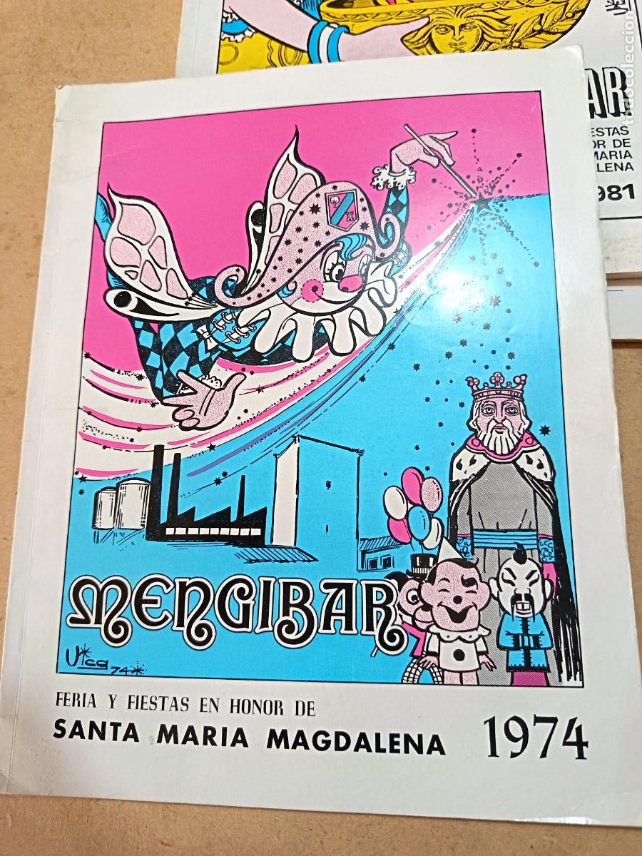 Folletos de turismo: REVISTA. MENGIBAR 1974. FERIA Y FIESTAS SANTA MARIA MAGDALENA. 80 PP. ILUSTRADA.