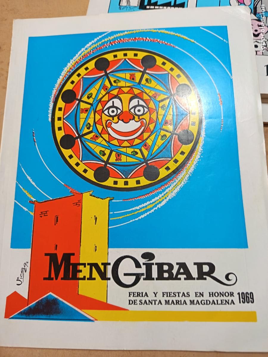Folletos de turismo: REVISTA. MENGIBAR 1969. FERIA Y FIESTAS SANTA MARIA MAGDALENA. 72 PP. ILUSTRADA.