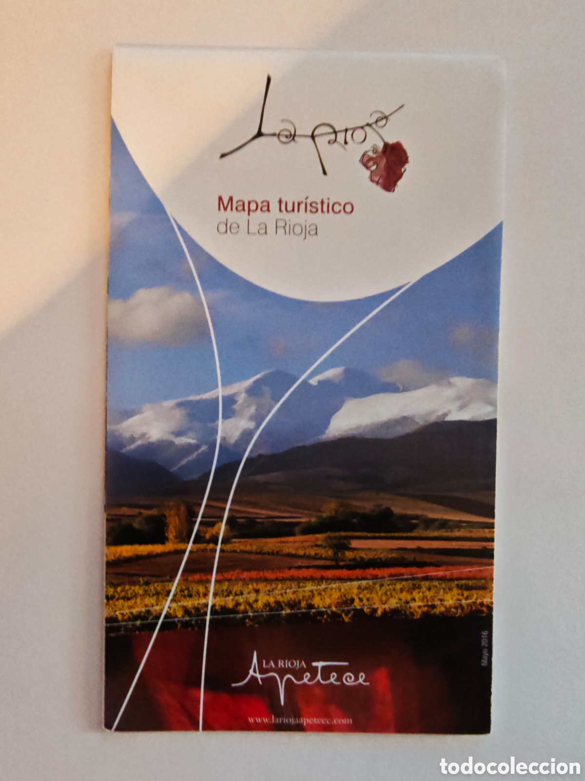 Folletos de turismo: folleto - mapa turistico de la rioja - tdk296p