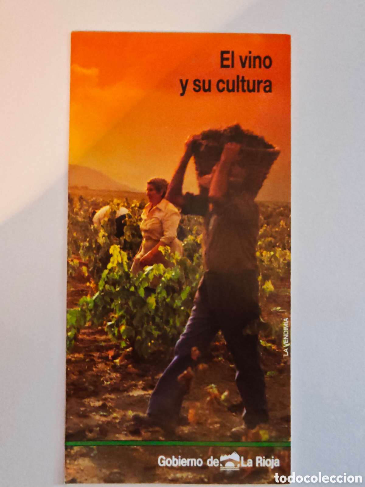 Folletos de turismo: folleto - turismo - el vino y su cultura - tdk296p