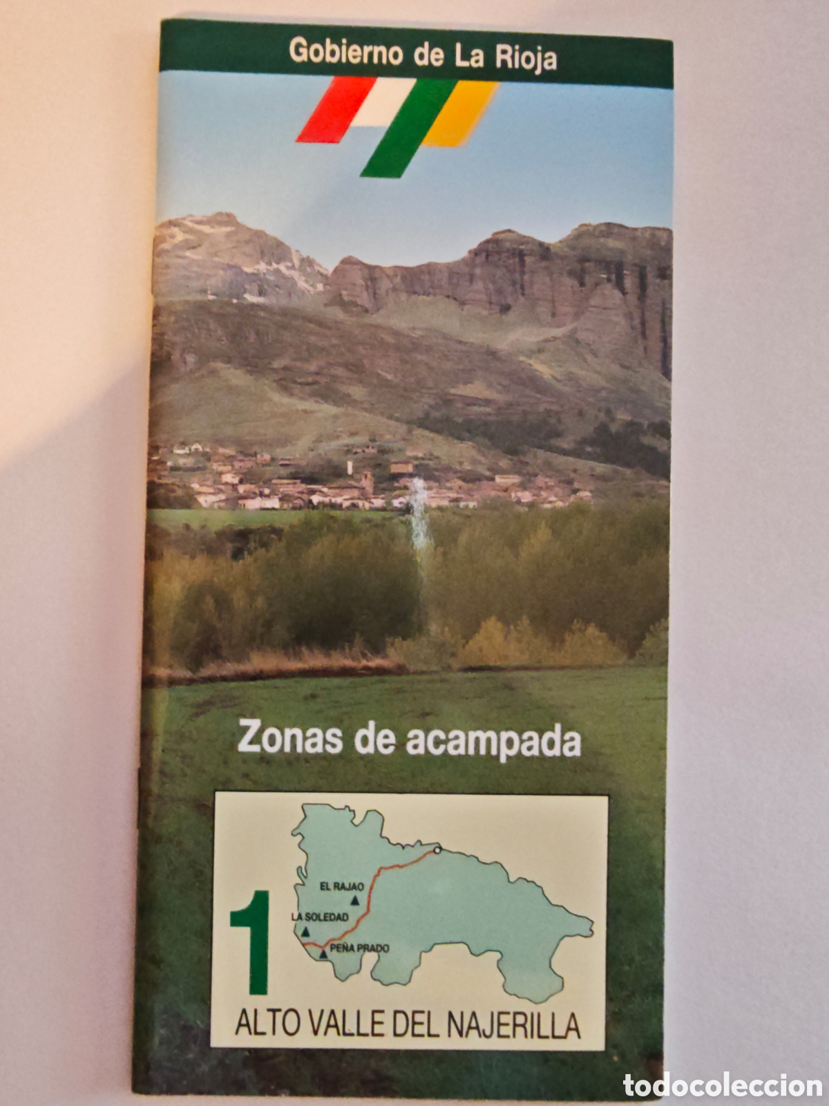 Folletos de turismo: folleto - turismo - zonas de acampada - tdk296p
