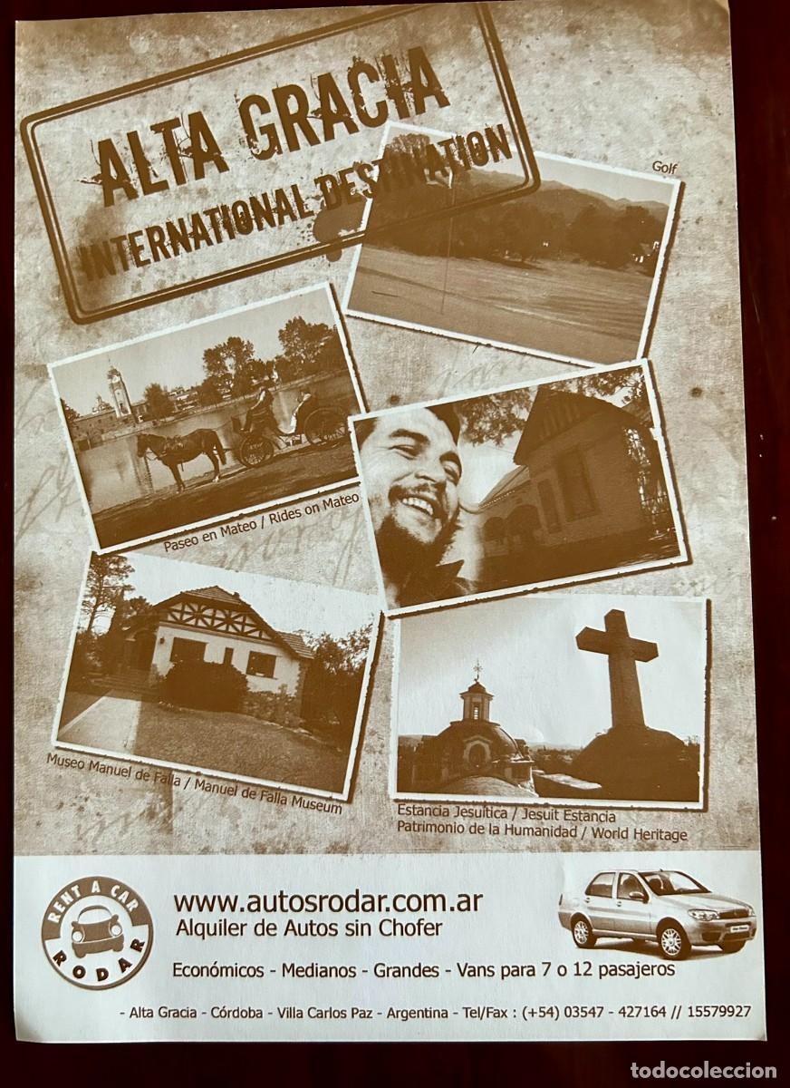 Folletos de turismo: ALTA GRACIA PATRIMONIO DE LA HUMANIDAD - INTERNATIONAL DESTINATION - C&Oacute;RDOBA ARGENTINA