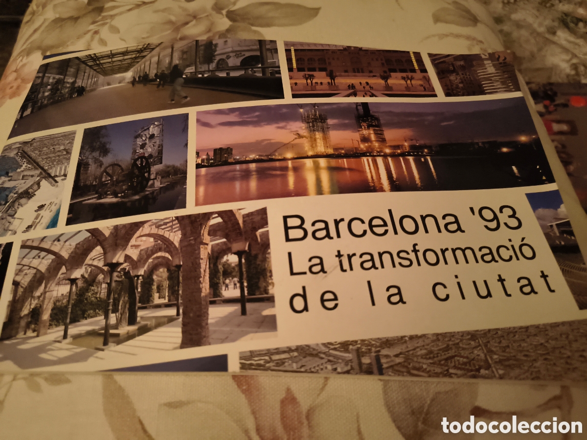Folletos de turismo: BARCELONA 93. LA TRANSFORMACIO DE LA CIUTAT