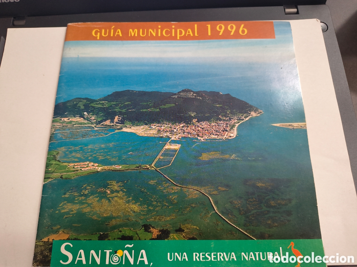 Folletos de turismo: SANTO&Ntilde;A, UNA RESERVA NATURAL. GUIA MUNICIPAL 1996