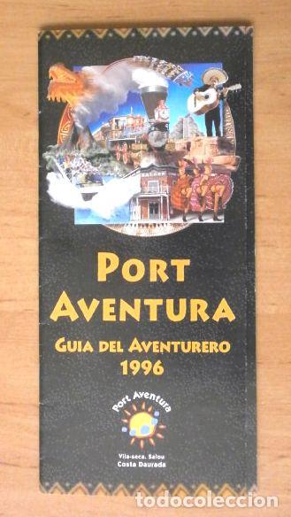 Travel Brochures: PORT AVENTURA - Guia del Aventurero 1996 - Parque Tem&aacute;tico Salou - Costa Dorada (en espa&ntilde;ol)