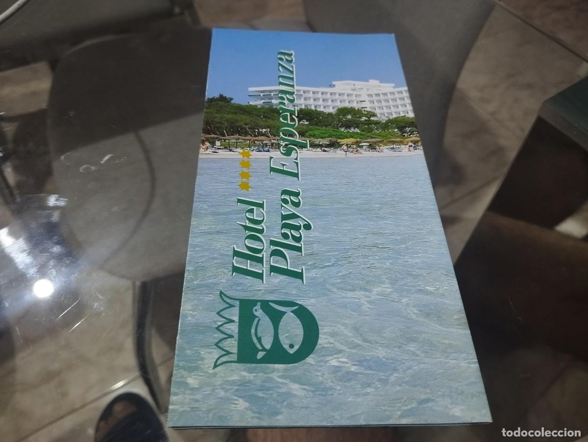 Folletos de turismo: DESPLEGABLE HOTEL PLAYA ESPERANZA PLAYA DE MURO BAHIA DE ALCUDIA MALLORCA