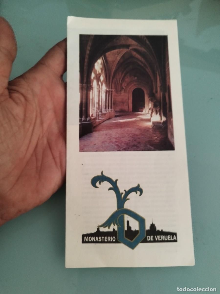 Folletos de turismo: folleto informativo del Monasterio de Veruela, un hist&oacute;rico cenobio cisterciense de Zaragoza.