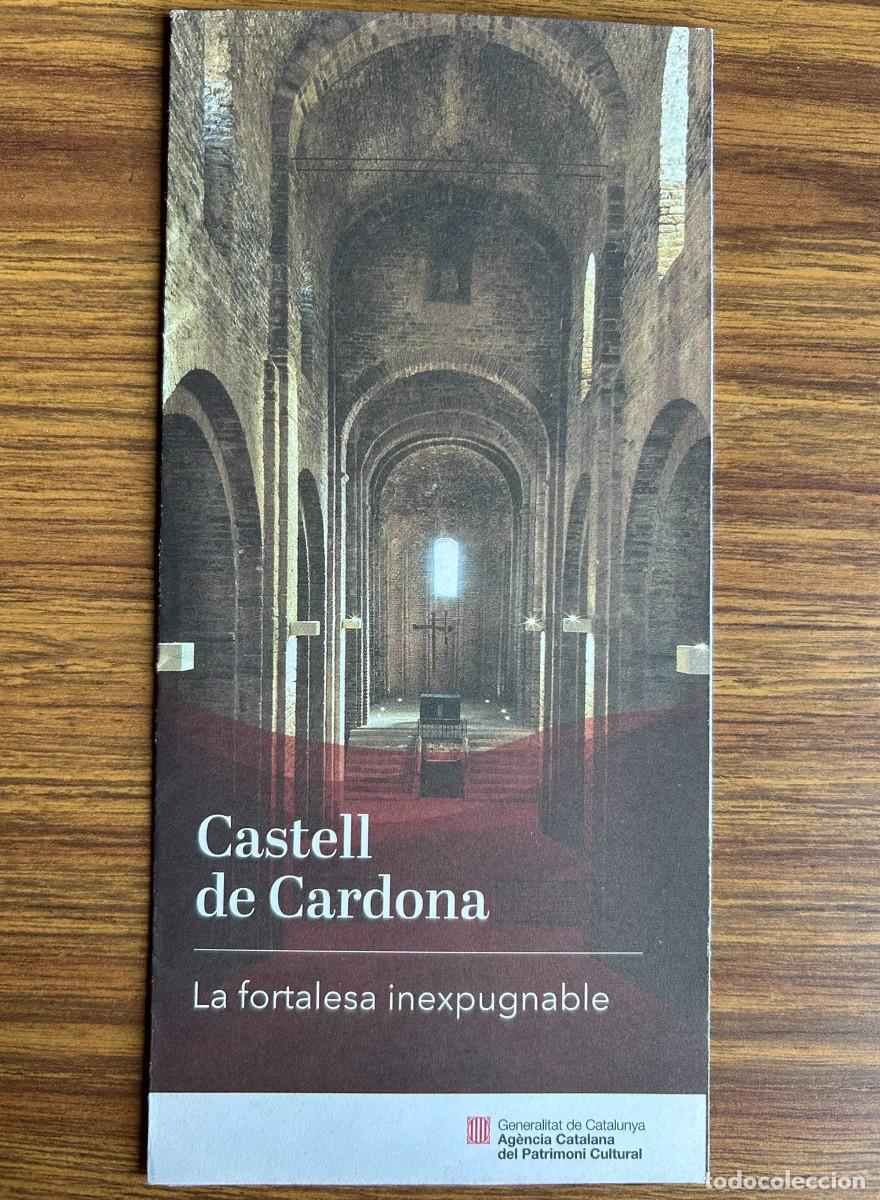 Folletos de turismo: CASTELL DE CARDONA - LA FORTALESA INEXPUGNABLE - 2021