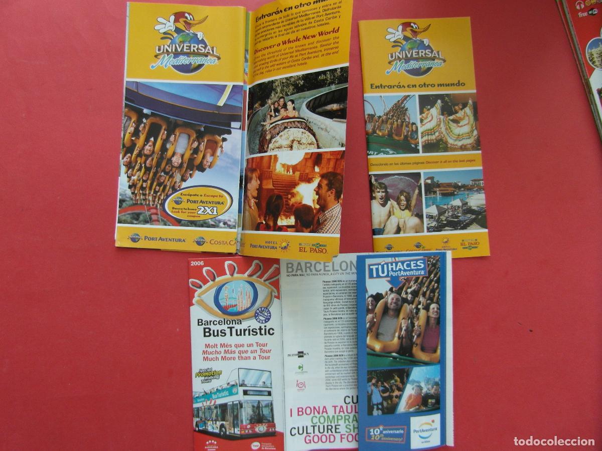 Folletos de turismo: EF: BCN100 - 3 VALE DESCUENTO PORT AVENTURA DIFERENTES A&Ntilde;OS - VER FOTOS -LEEINT