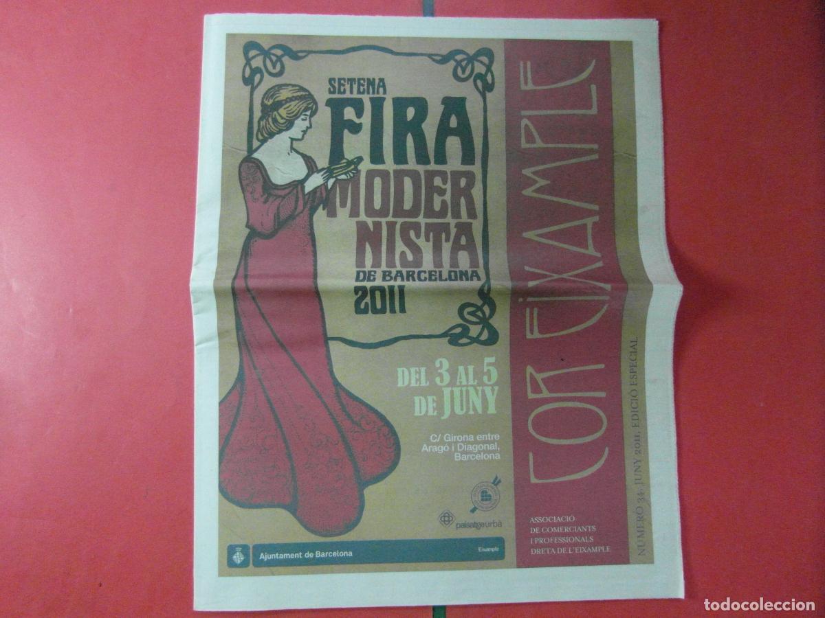 Folletos de turismo: SETENA 7&ordf; FIRA MODERNISTA BARCELONA 2011 EDICION ESPECIAL 31 PAGINAS