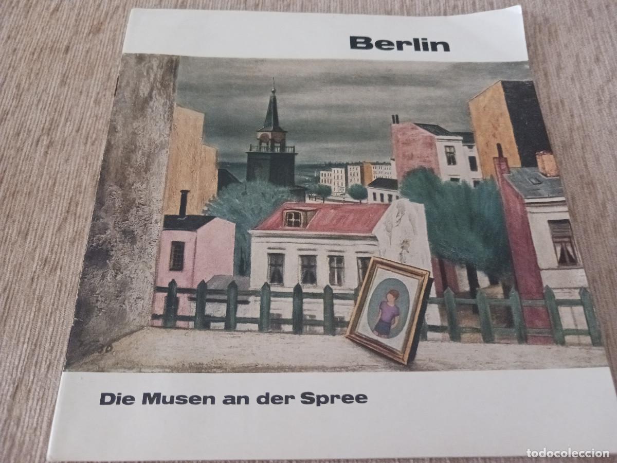 Folletos de turismo: antiguo folleto turistico, berlin, Las musas del Spree, varios idiomas