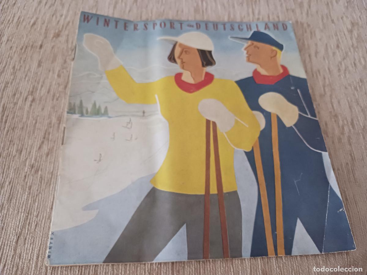 Folletos de turismo: antiguo folleto turistico, deportes de invierno en alemania, idioma aleman 1952