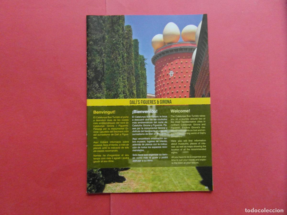 Folletos de turismo: REF: BCN100 - COL. BARCELONA FOLLETO DALI Y GERONA - LEEINT